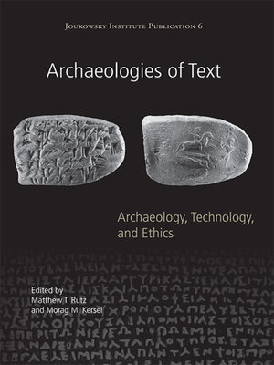 cover image of Archaeologies of Text
